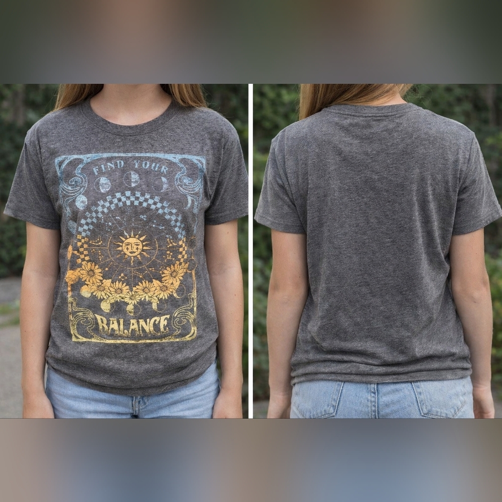 Mighty Fine Brown 'Find‎ Your Balance' Kids T-Shirt